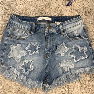 STAR JEAN SHORTS